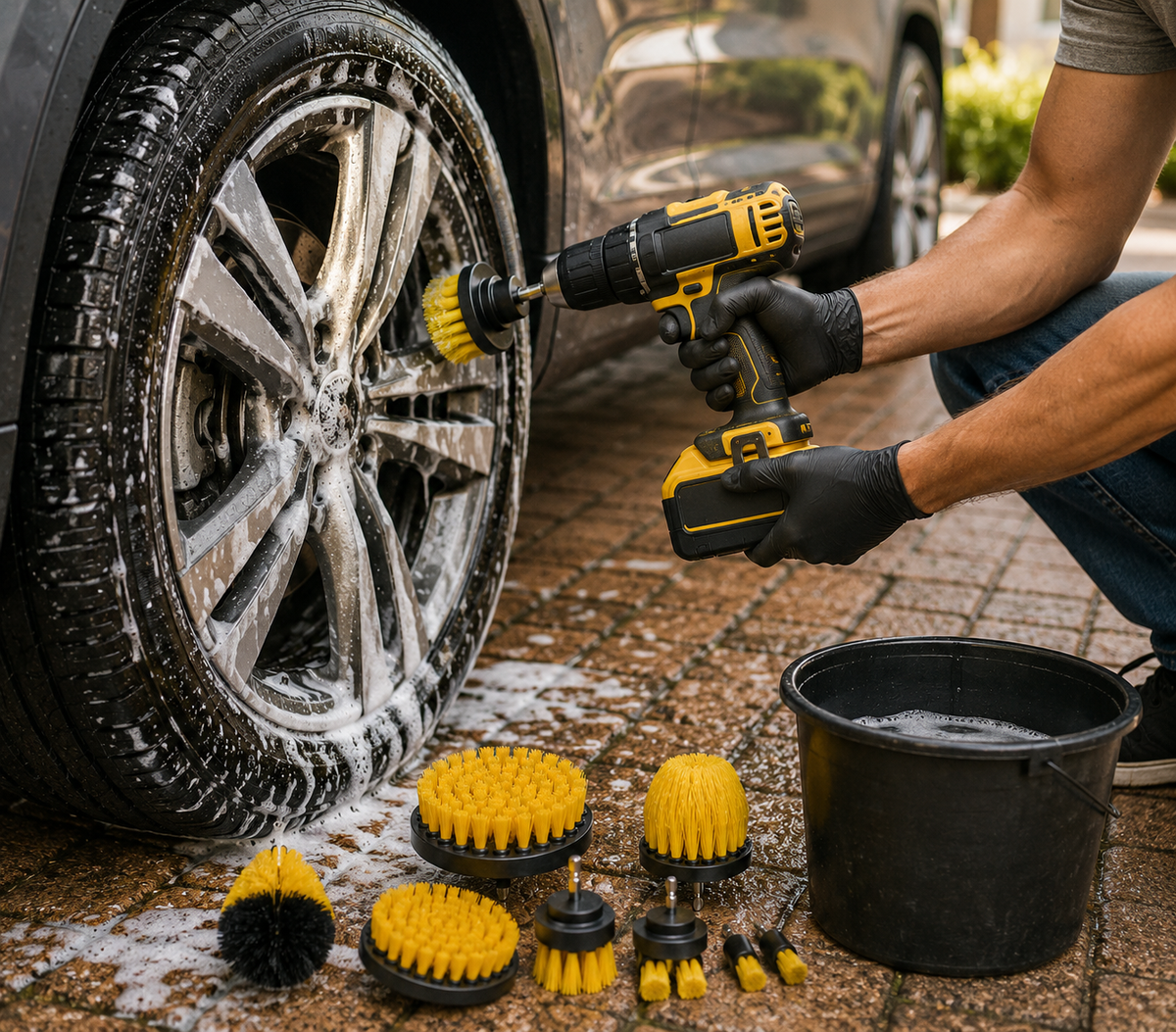 VibeCart Power-Scrub Cleaning System