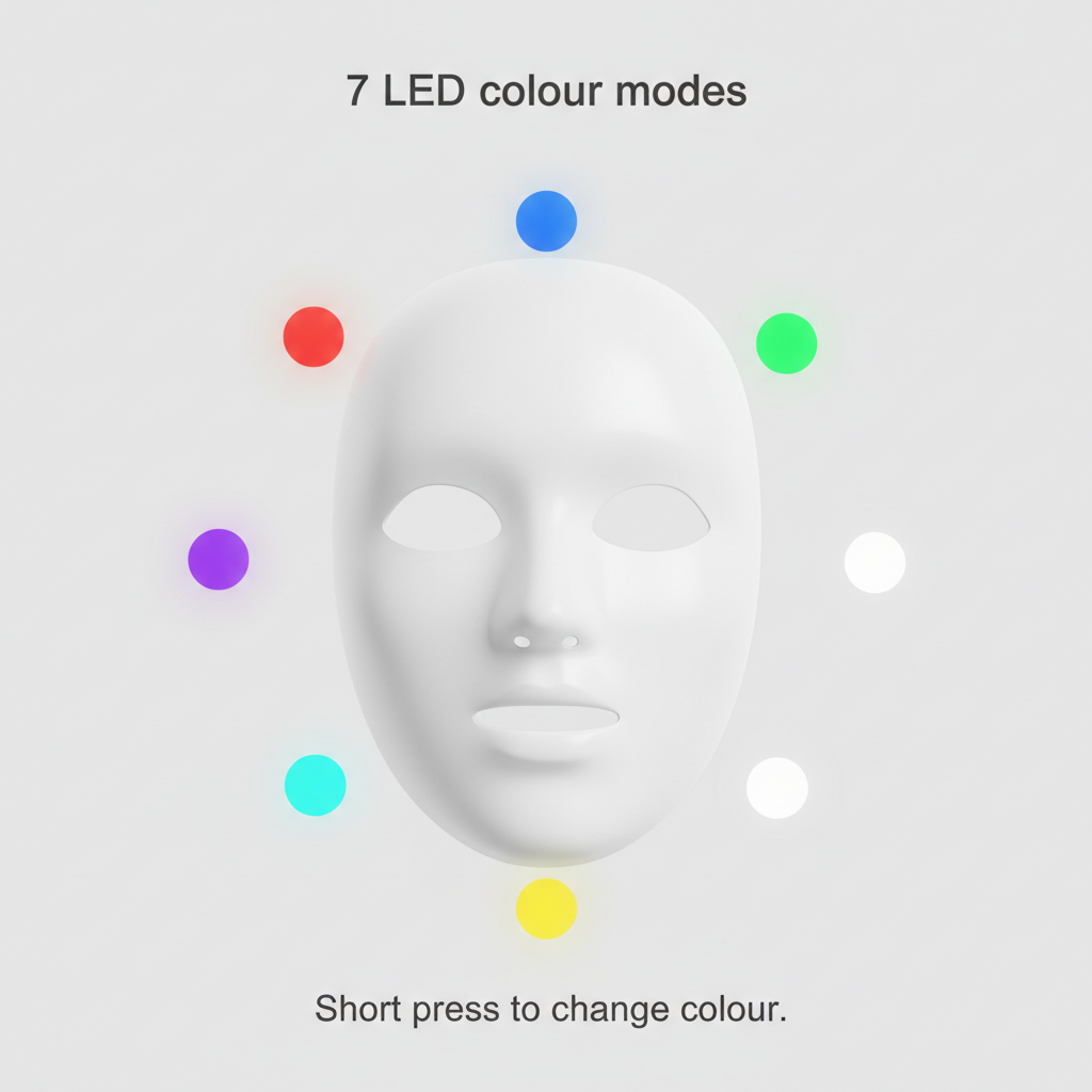 Seven Light Modes — Mask centred