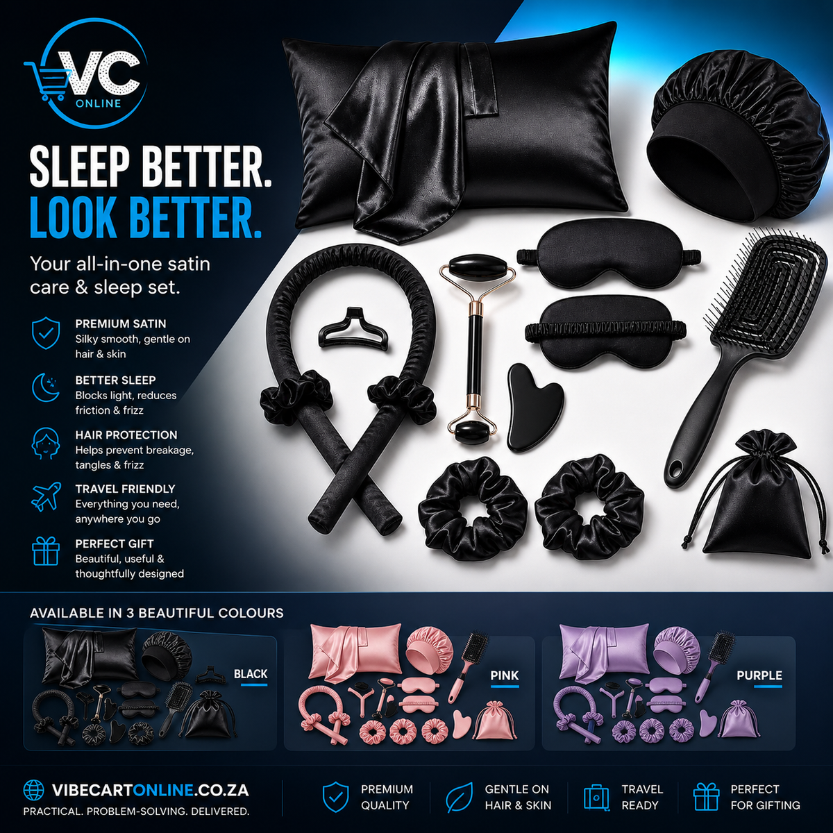VibeCart Overnight Hair & Self-Care System