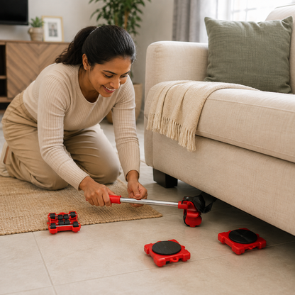 Furniture Moving System — Move Heavy Furniture Without Breaking Your Back