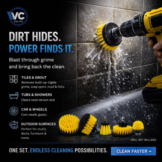 VibeCart Power-Scrub Cleaning System