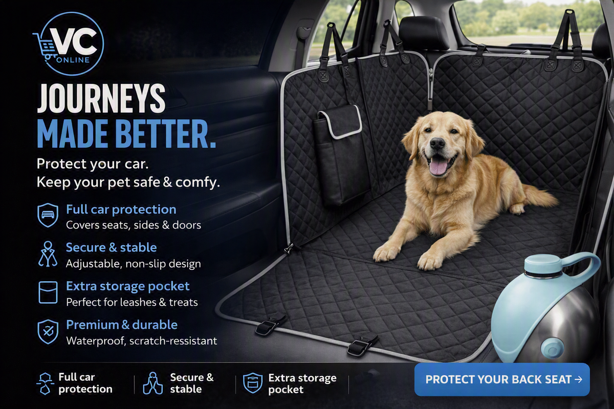 VibeCart Pet Travel Protection Kit