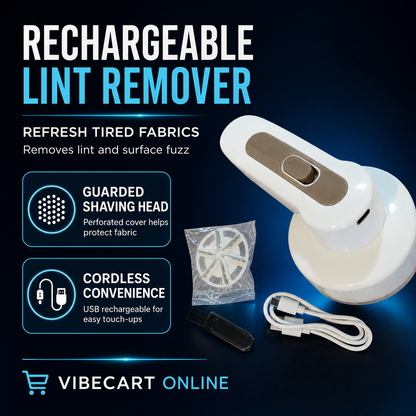Rechargeable USB Fabric Shaver & Lint Remover