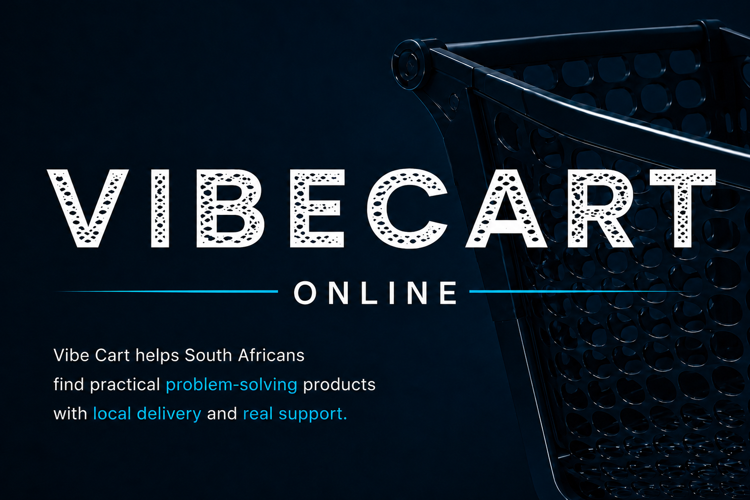 VibeCart Online full logo banner