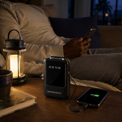 REDISSON Power Bank — 10,000mAh Fast Charge That Keeps Up With You