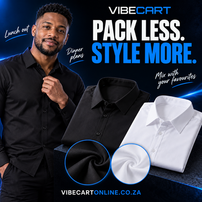 Black and white shirts handwritten styling guide